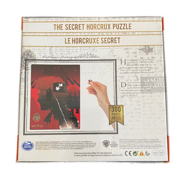 Harry Potter The Secret Horcrux Puzzle 300 Pieces - Picture 2 of 3
